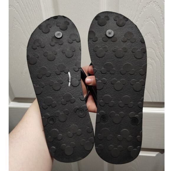 Disney Parks Womens Size Large (9-10) Color Block Mickey Mouse Flip-Flop Sandals - Picture 6 of 8